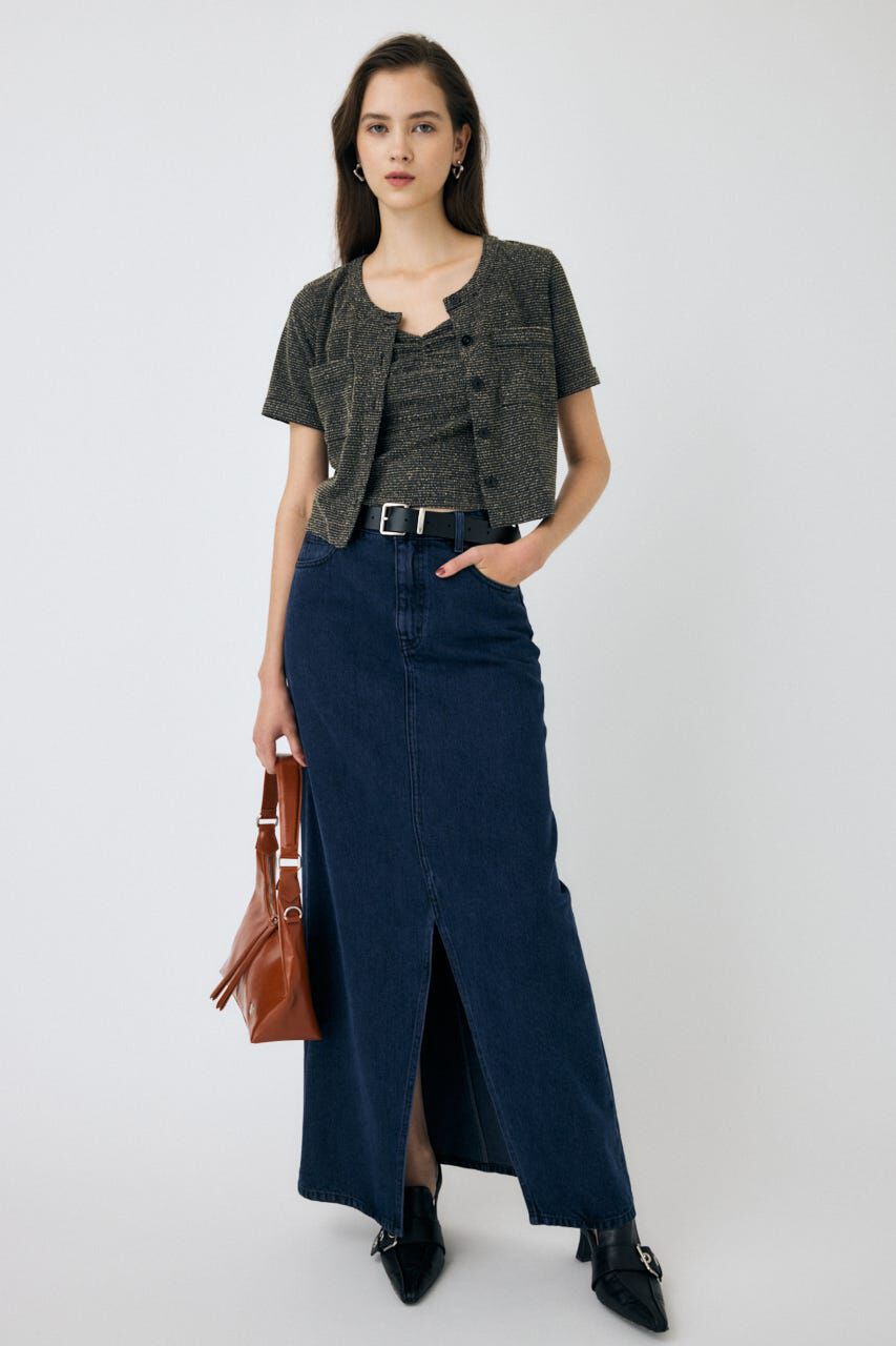 MOUSSY「SLIT DENIM スカート」|スカート|D/BLU3