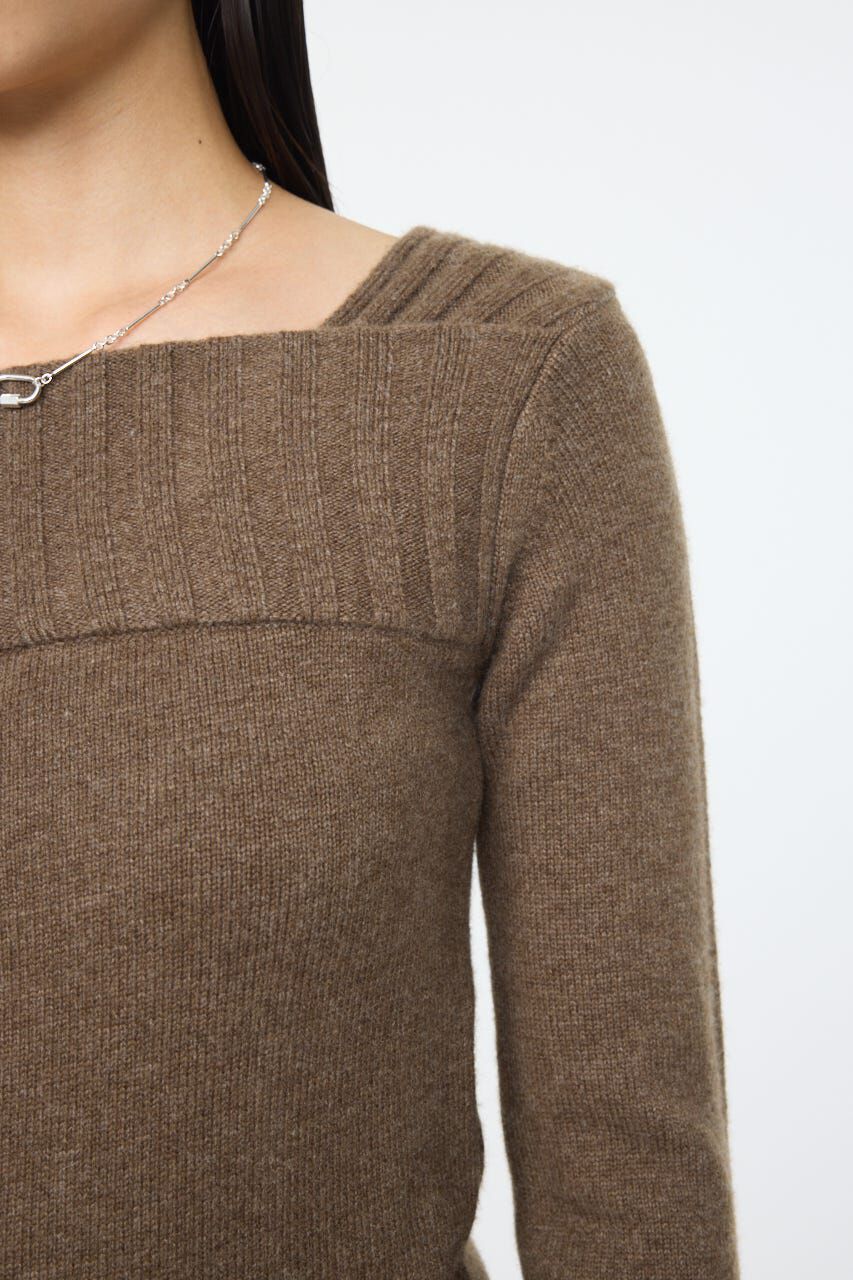 MOUSSY「ASYMMETRY トップス」|ニット・セーター|