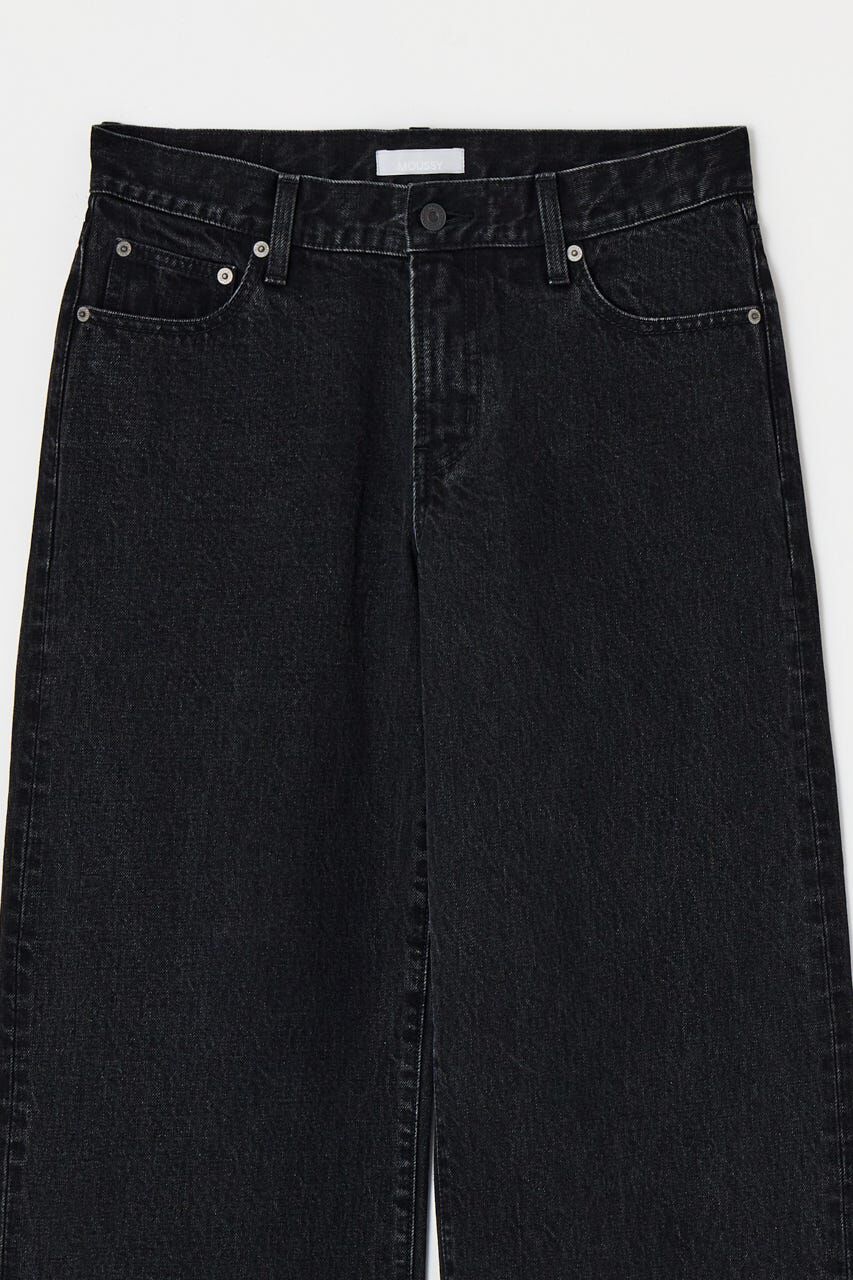 MOUSSY「LOW SLUNG WIDE ストレート」|デニム|
