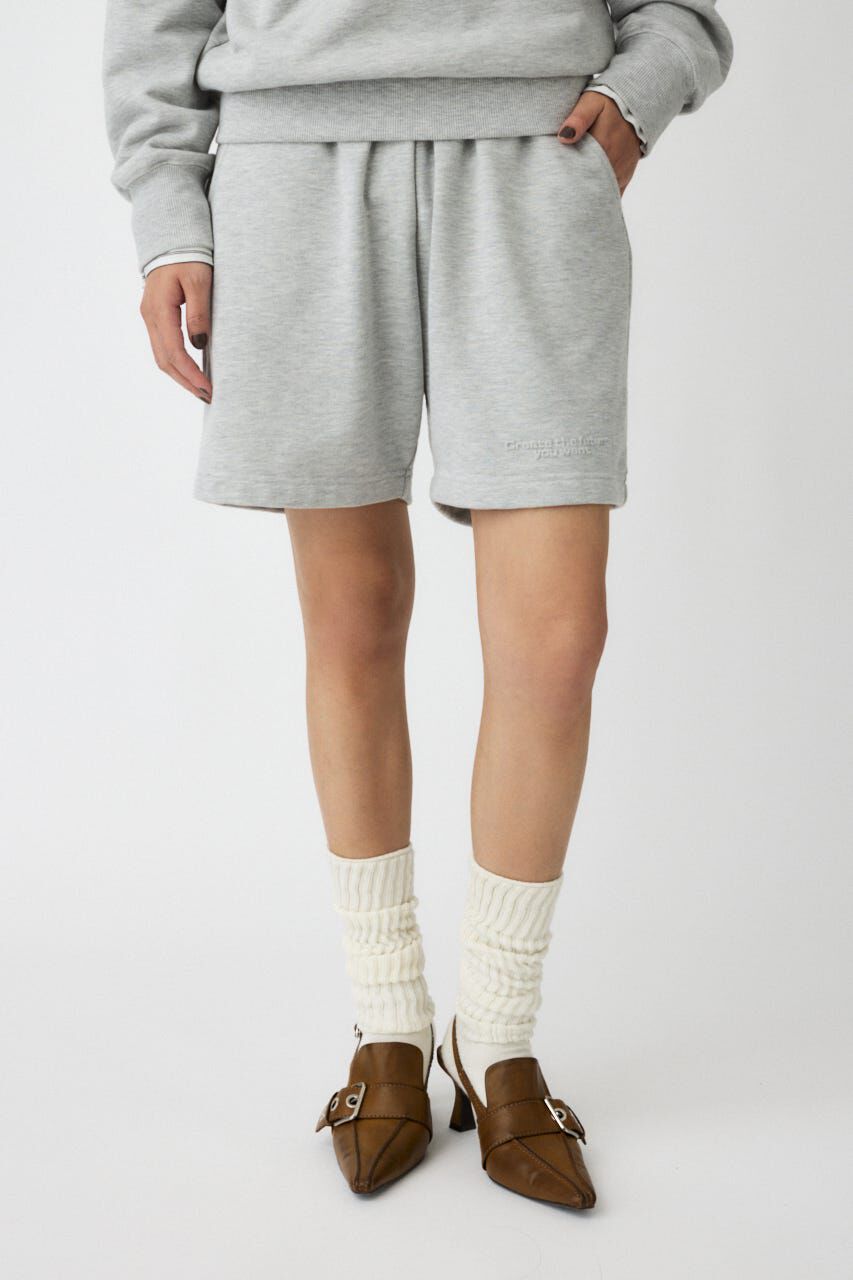 MOUSSY「EMBROIDERY SWEAT ショーツ」|その他|T.GRY