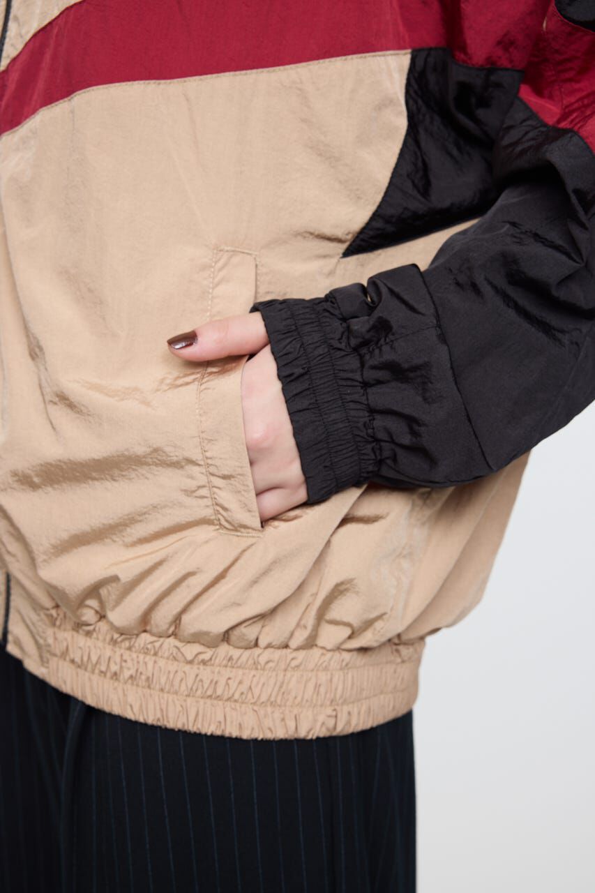 MOUSSY「SWITCHING NYLON ジャケット」|ブルゾン・スタジャン|