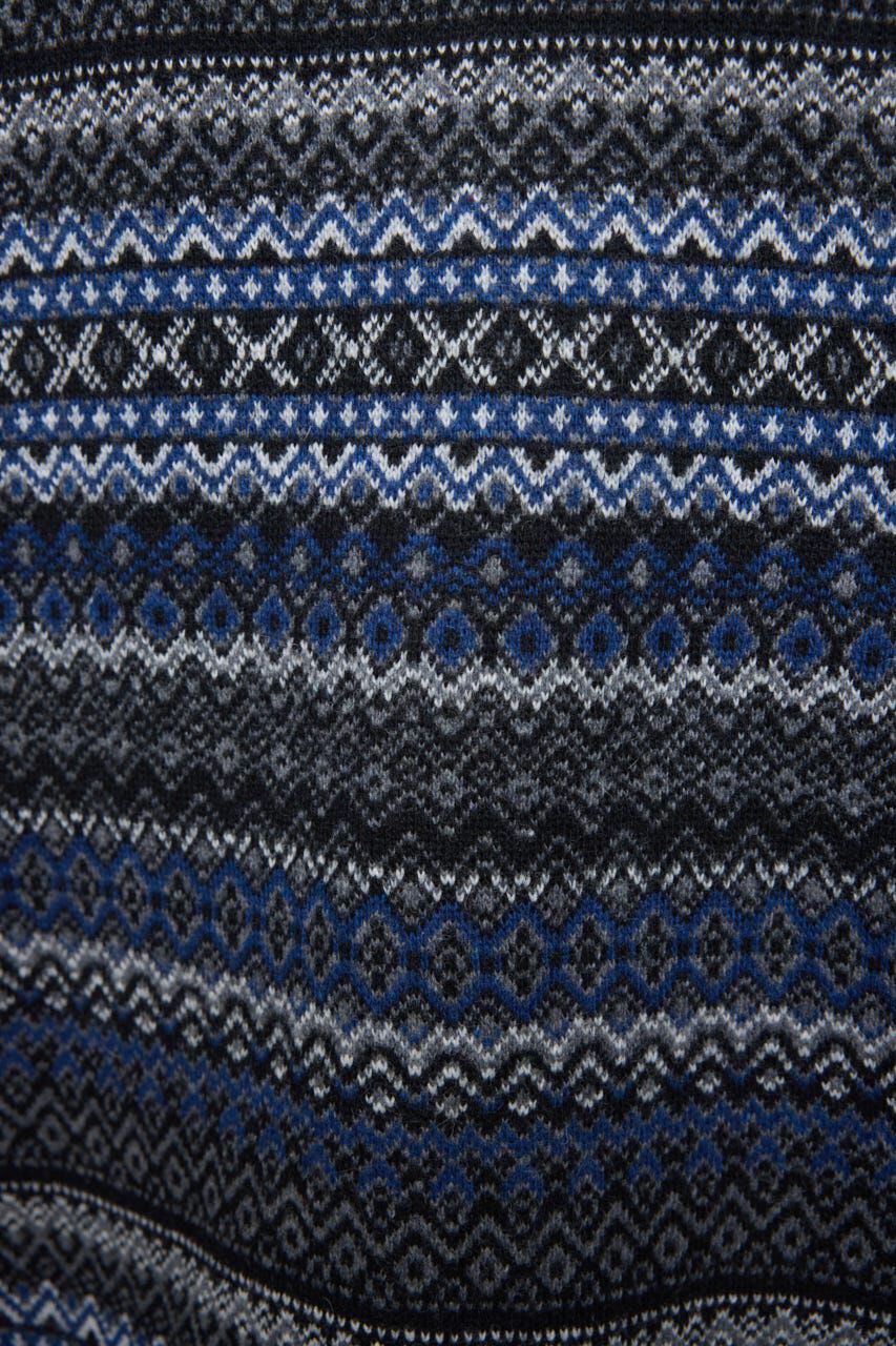 MOUSSY「FAIR ISLE KNIT ジャケット」|カーディガン|