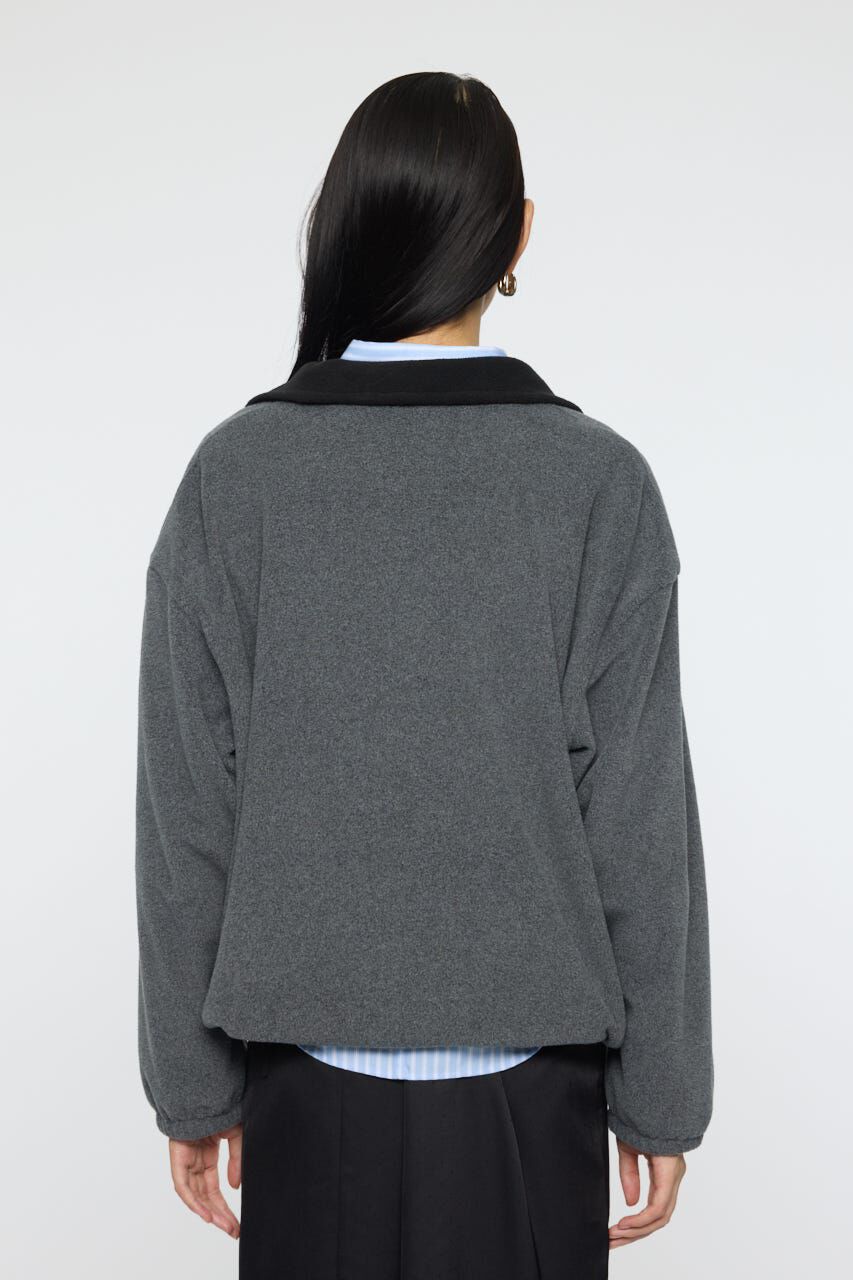 MOUSSY「FLEECE ZIP プルオーバー」|シャツ・ブラウス|