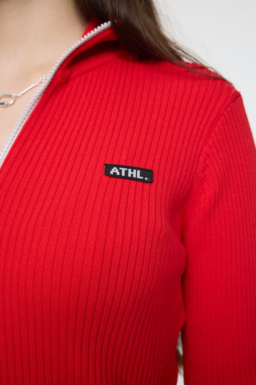 MOUSSY「BI COLOR MIDDLE NECKトップス」|ニット・セーター|