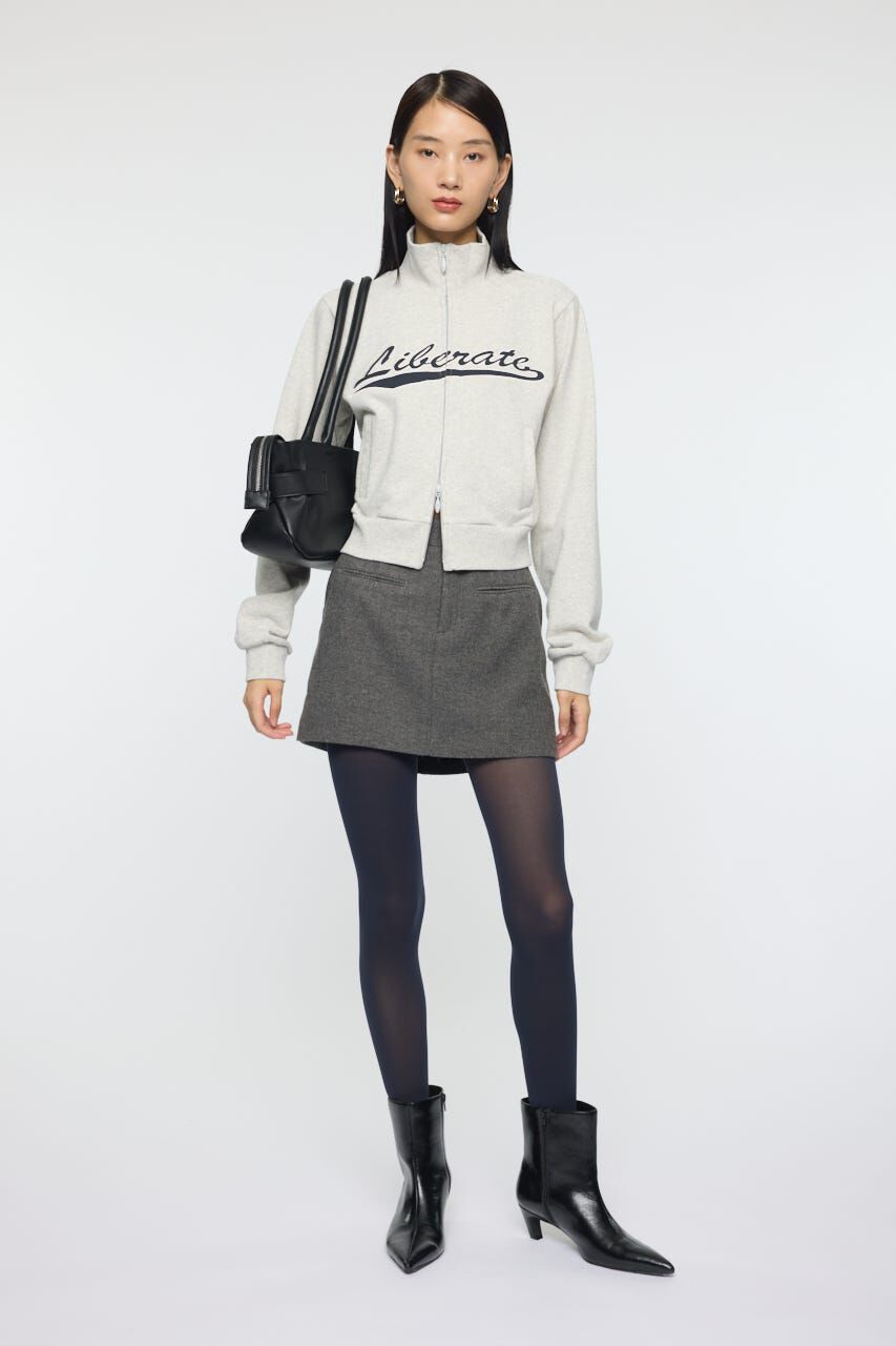 MOUSSY「CENTER PRESSED ミニスカート」|スカート|