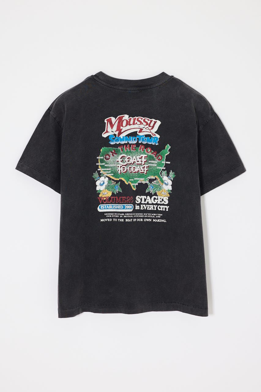 MOUSSY「MOUSSY VOL26 TOUR TEE」|Tシャツ・カットソー|