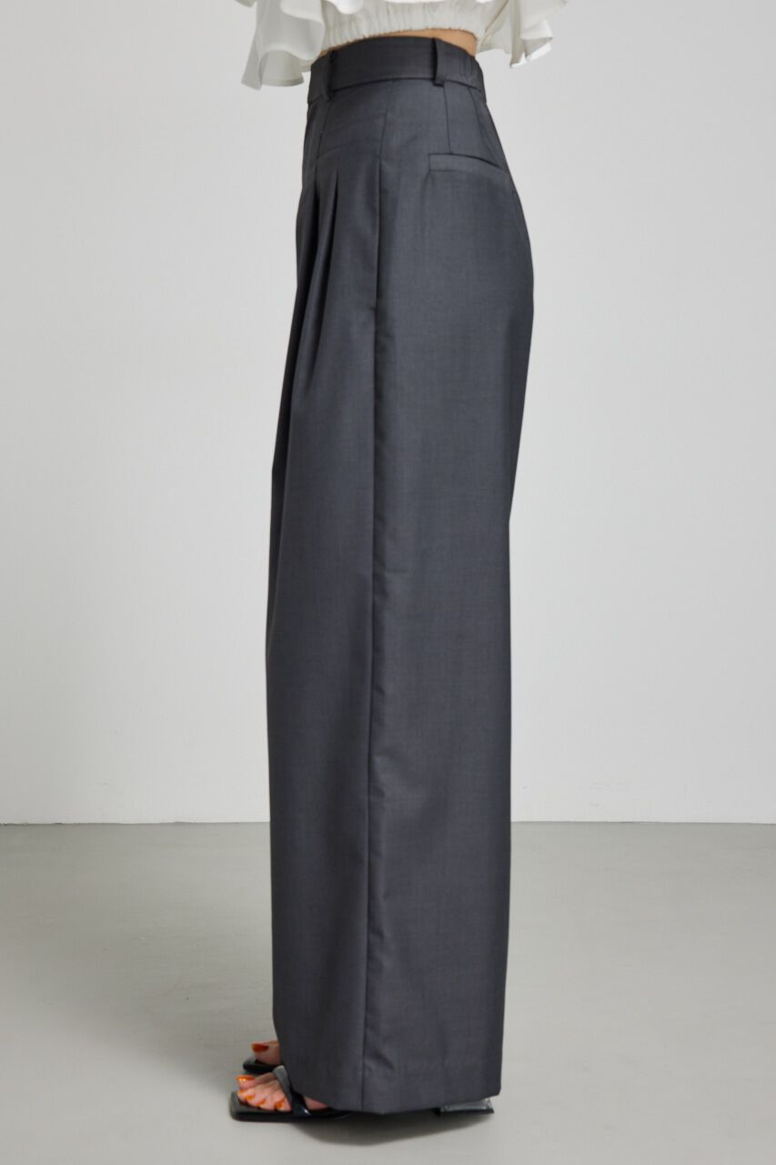 rienda「ポケットデザインタックワイドパンツ」|その他|