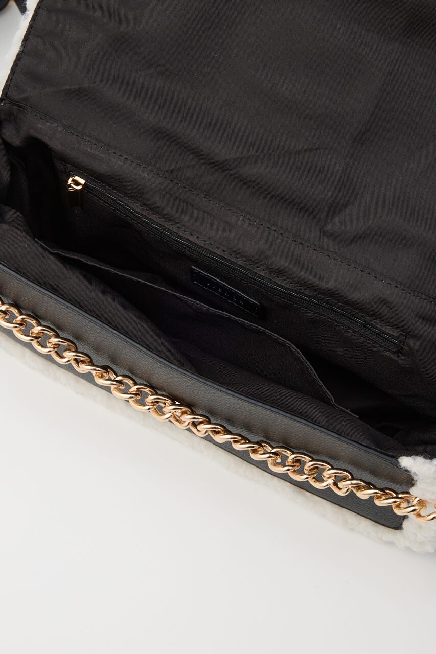 rienda「フェイクボアコンビショルダーバッグ」|その他|