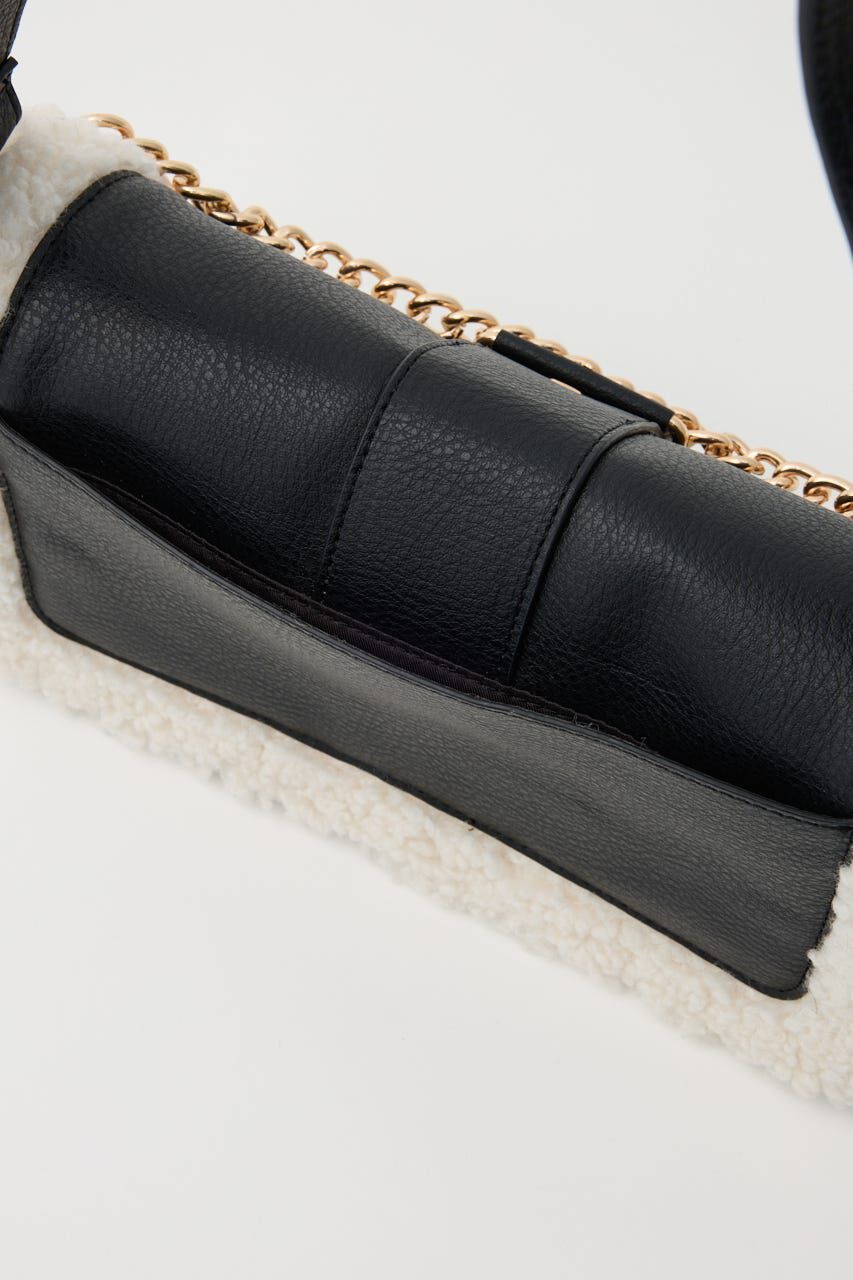 rienda「フェイクボアコンビショルダーバッグ」|その他|