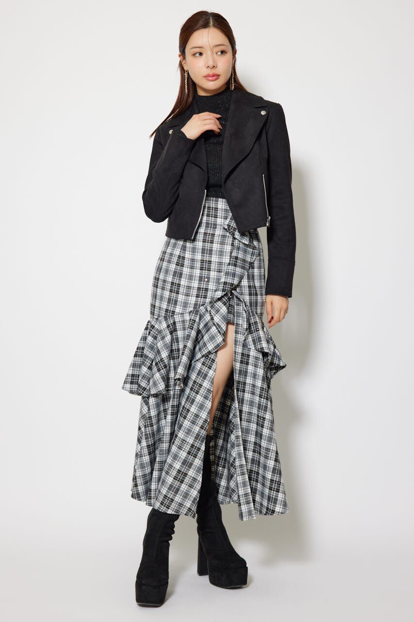 rienda「25AWフェイクスエードライダースジャケット」|その他|