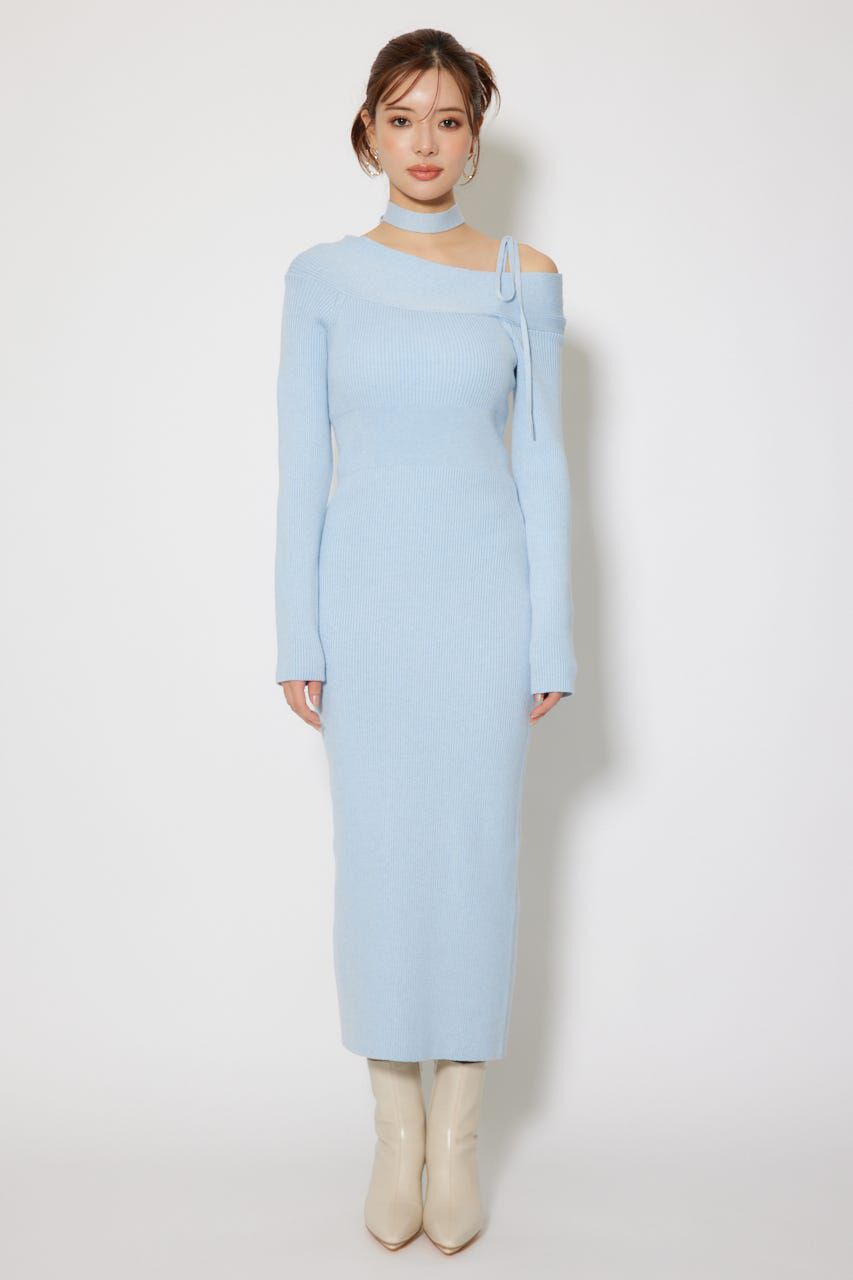 rienda「many wayワンショルニットワンピース」|ワンピース|