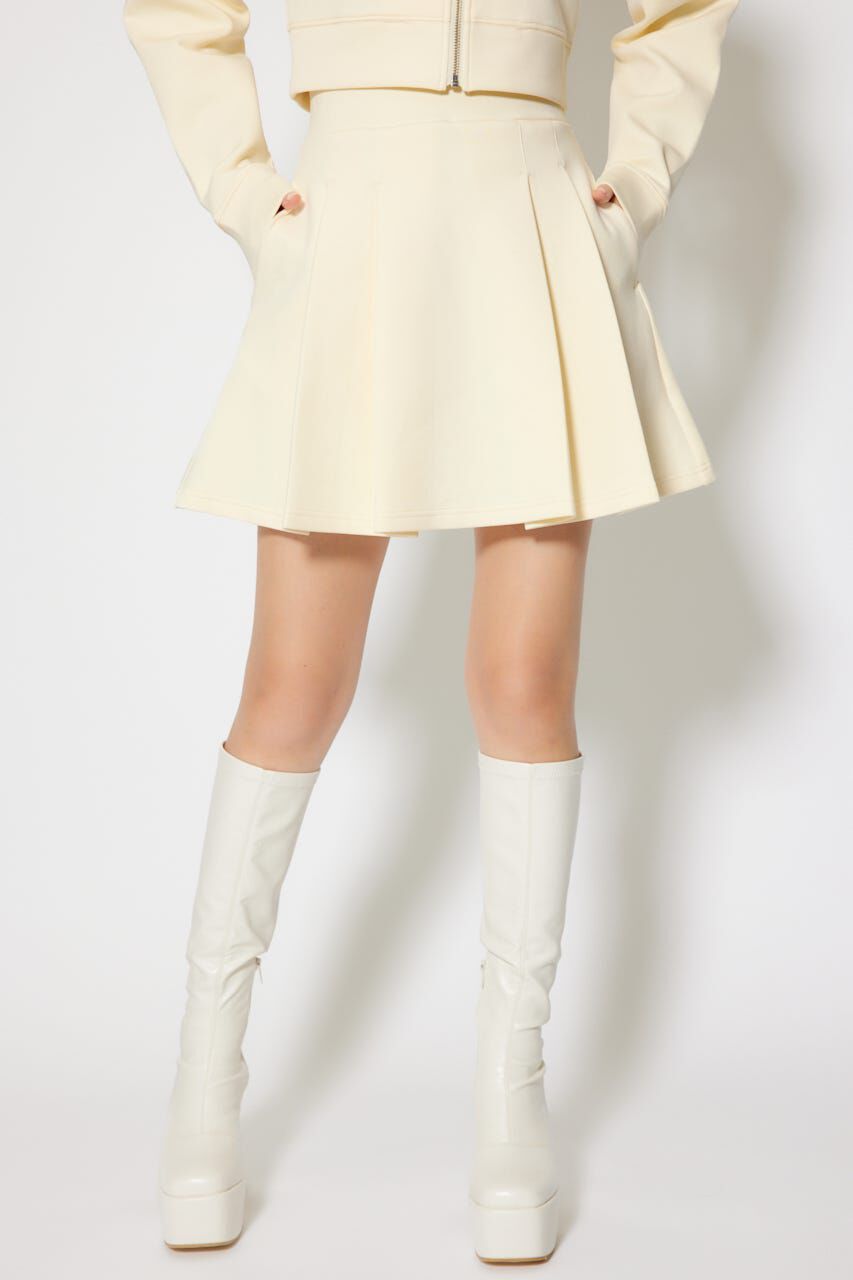 rienda「ダンボールニットジャストウエストスコートショートパンツ」|その他|