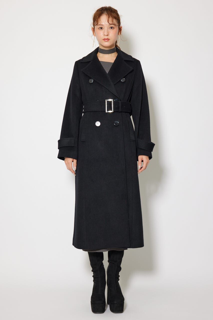 rienda「ダブルカラーシェイプドチェスターコート」|その他|