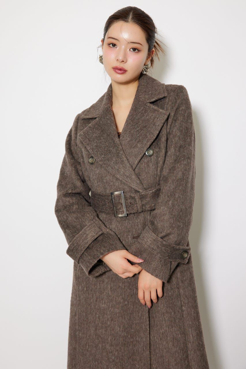 rienda「ダブルカラーシェイプドチェスターコート」|その他|