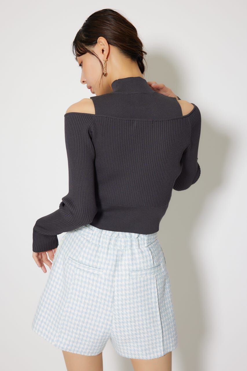 rienda「レイヤードニットトップス」|ニット・セーター|