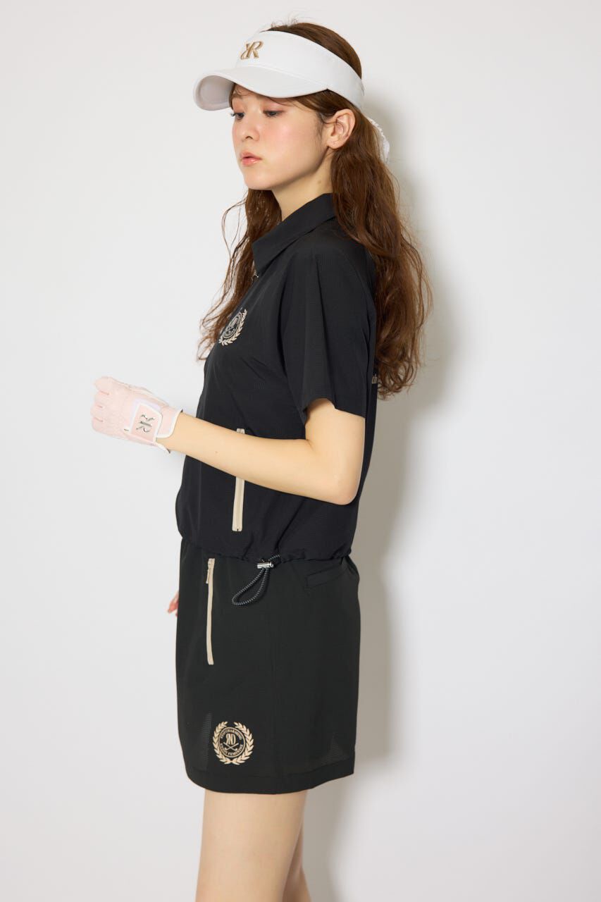 rienda「バイカラージップポイントブルゾン」|ブルゾン・スタジャン|