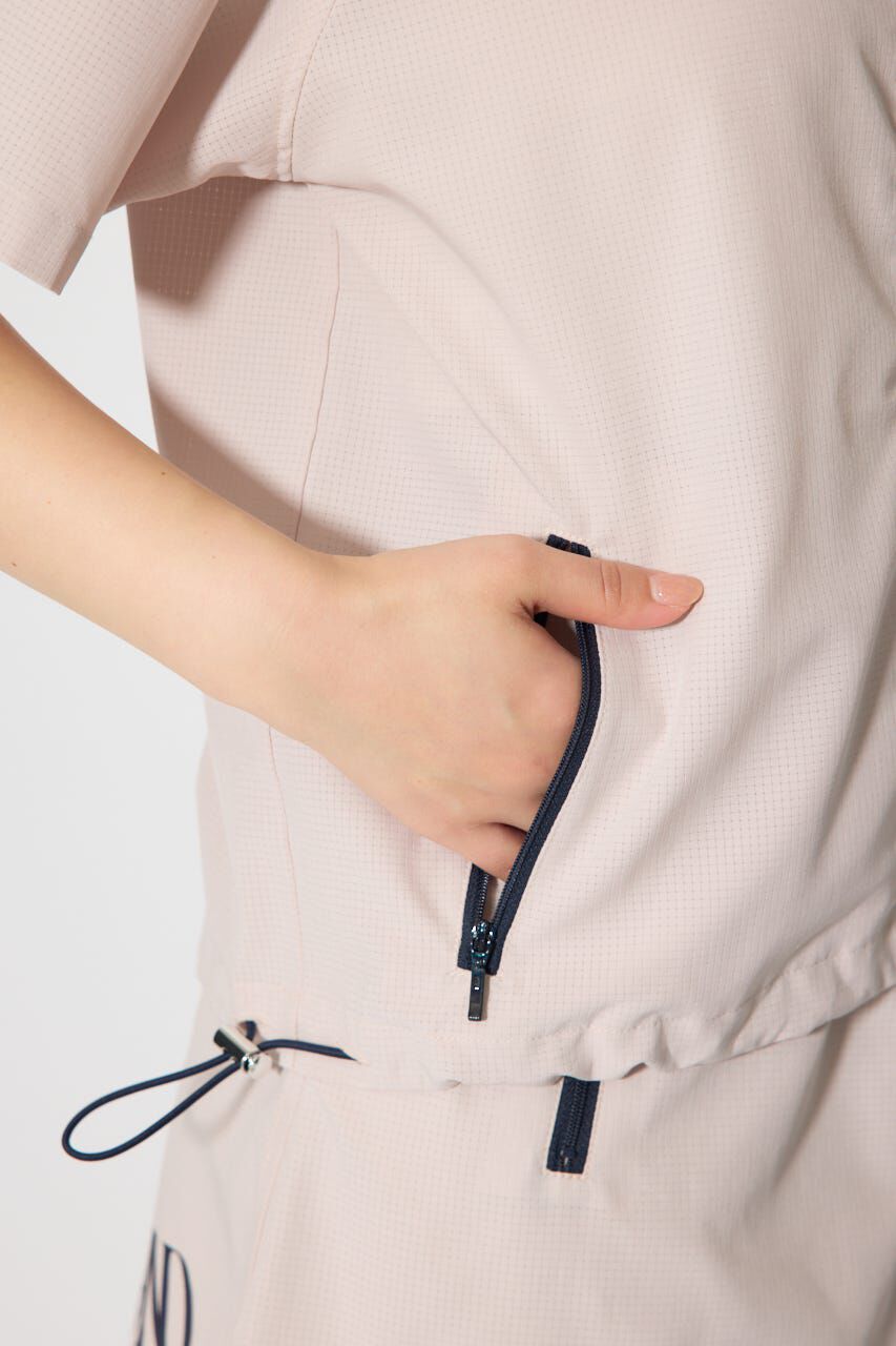 rienda「バイカラージップポイントブルゾン」|ブルゾン・スタジャン|