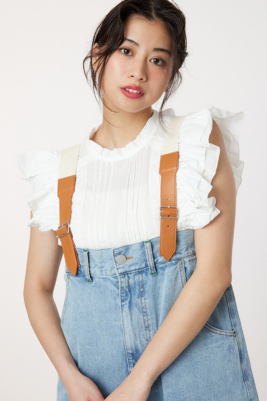 RODEO CROWNS「ルーズデニムサロペット」|その他|