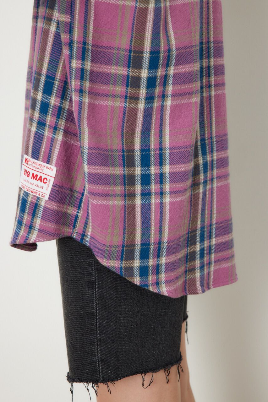 RODEO CROWNS「CHECK OVER シャツ」|シャツ・ブラウス|