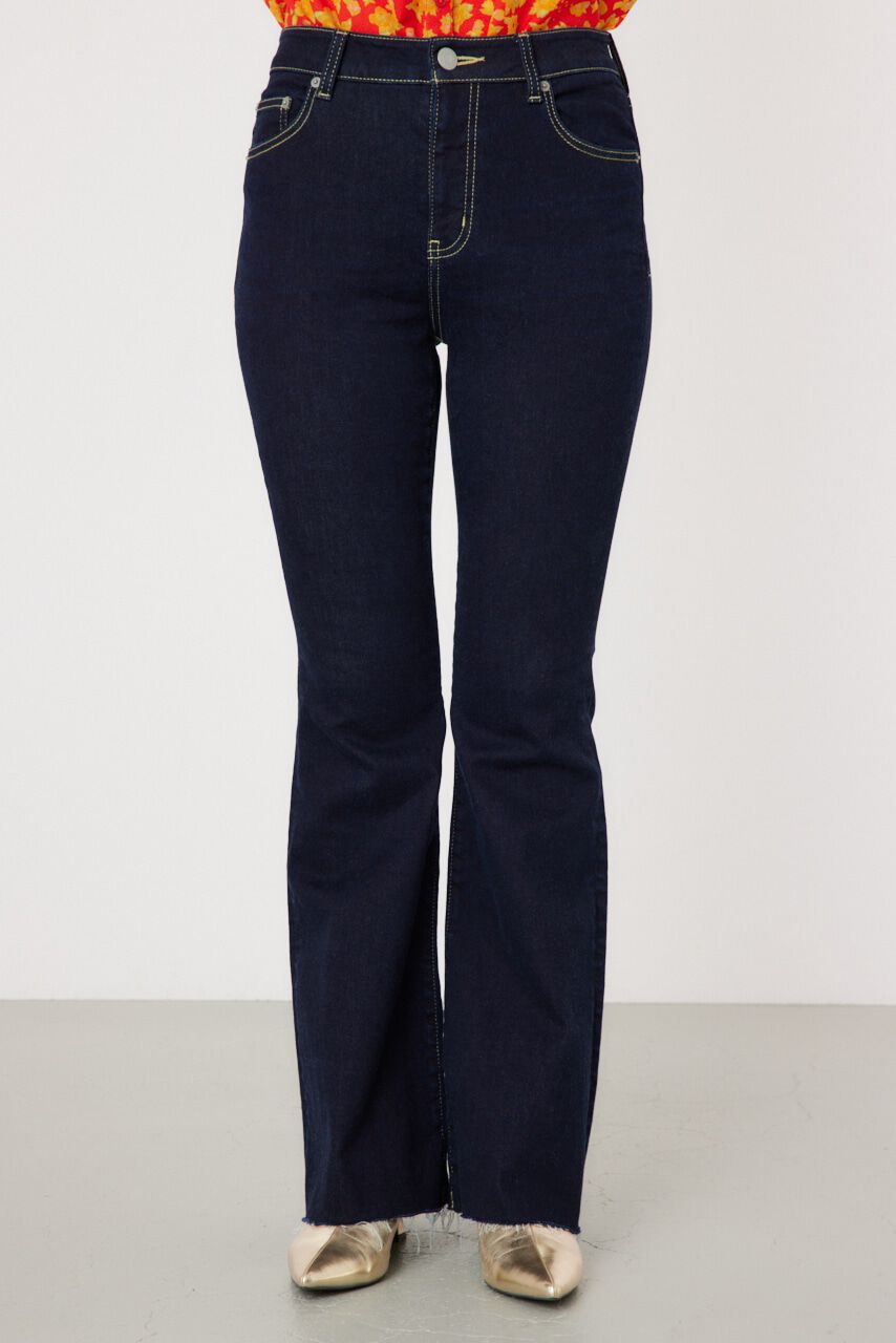 RODEO CROWNS「カットオフスリムフレアデニム」|デニム|