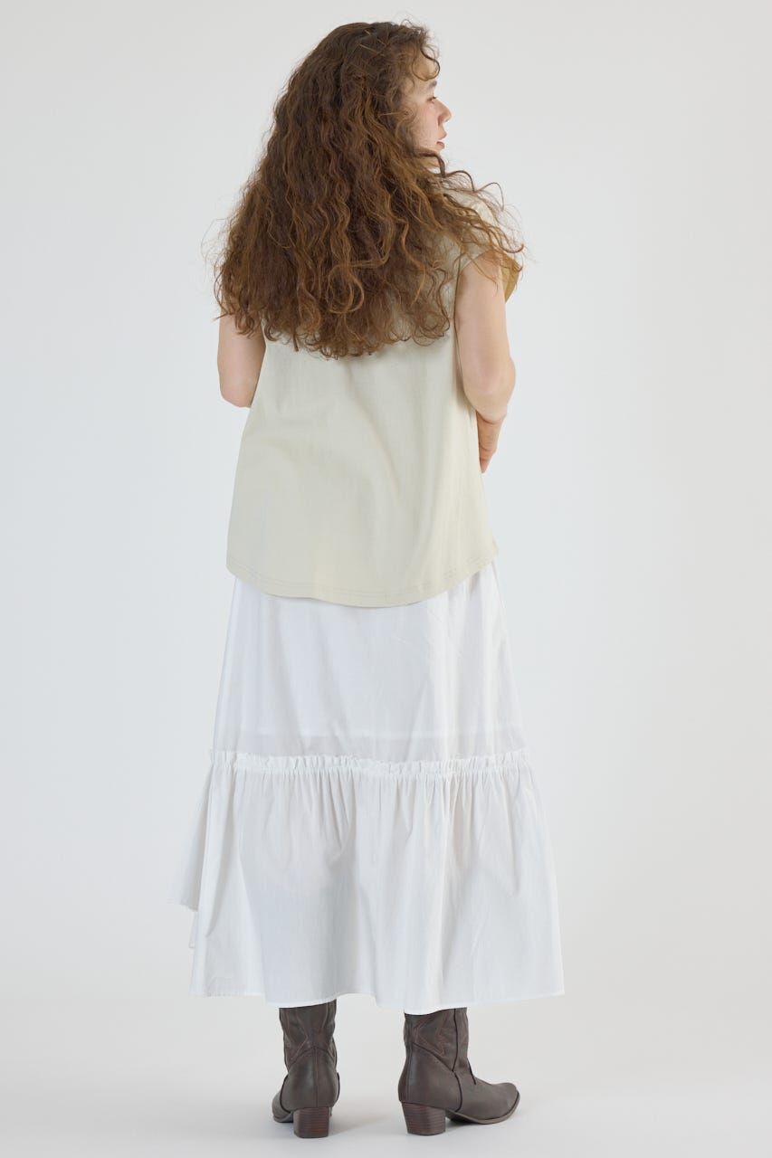 RODEO CROWNS「アシンメトリーギャザースカート」|スカート|