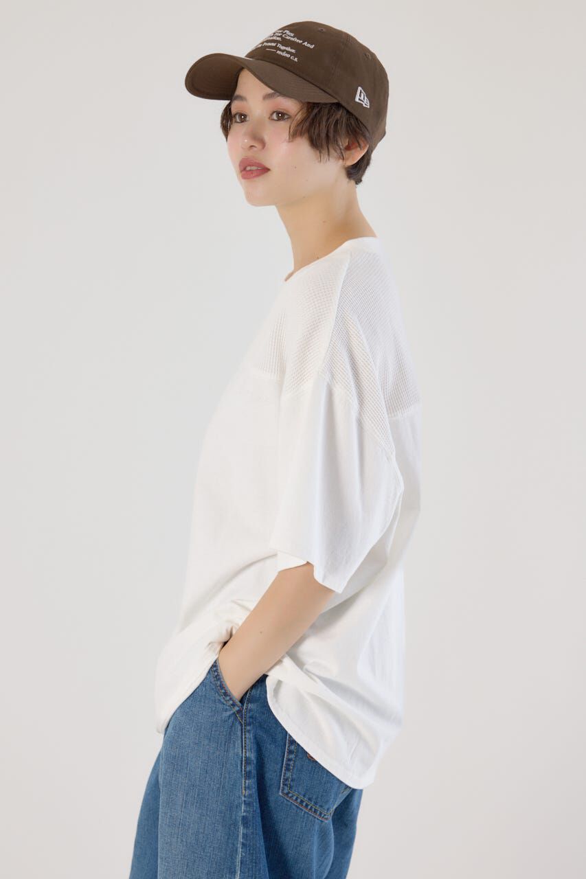 RODEO CROWNS「ワッフルコンビカットトップス」|Tシャツ・カットソー|