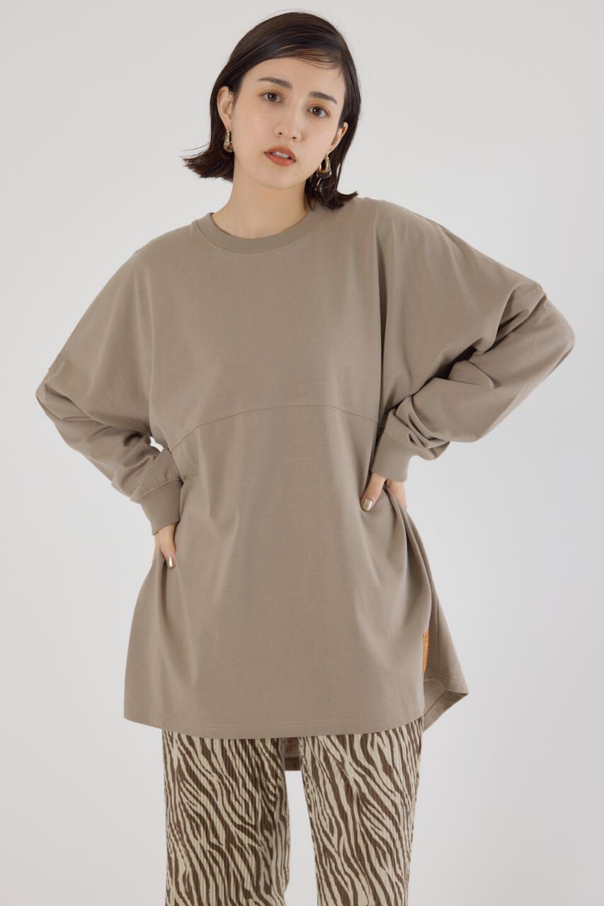 RODEO CROWNS「SHARE ビッグフットボール L/S Tシャツ」|Tシャツ・カットソー|D/BEG3