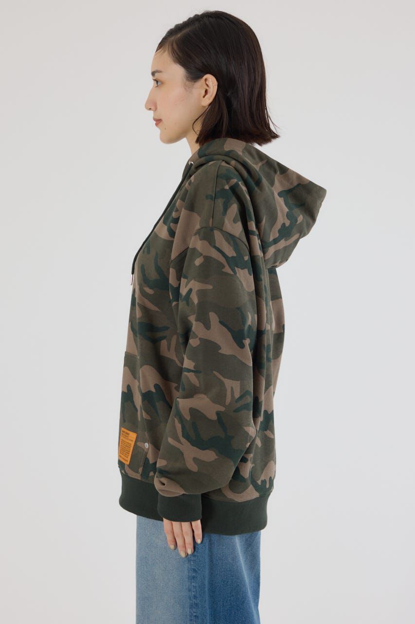 RODEO CROWNS「SHARE PATTERN Wジップ パーカー」|パーカー|