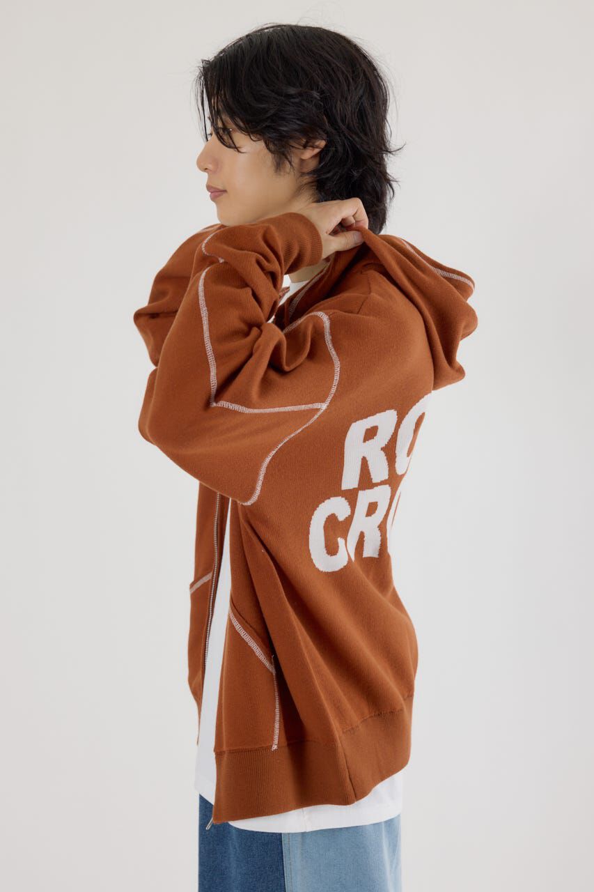 RODEO CROWNS「スウェットライクロゴZIPパーカー」|パーカー|