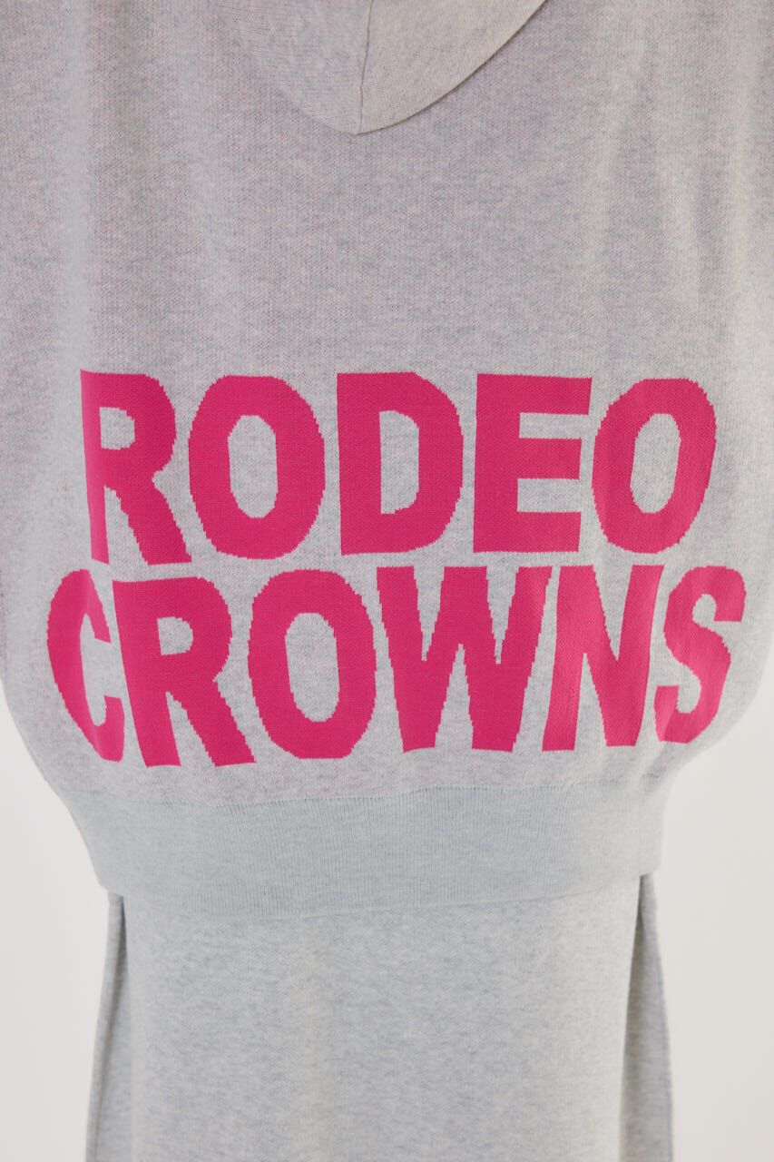 RODEO CROWNS「スウェットライクジャガードロゴフーディー」|パーカー|