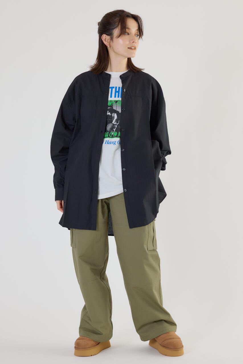 RODEO CROWNS「サイドティアードシャツチュニック」|ワンピース|