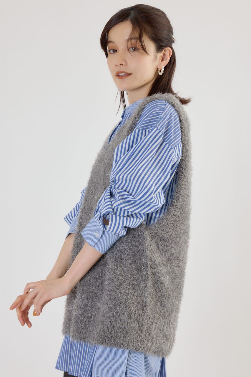 RODEO CROWNS「シャギーニットベスト」|ニット・セーター|