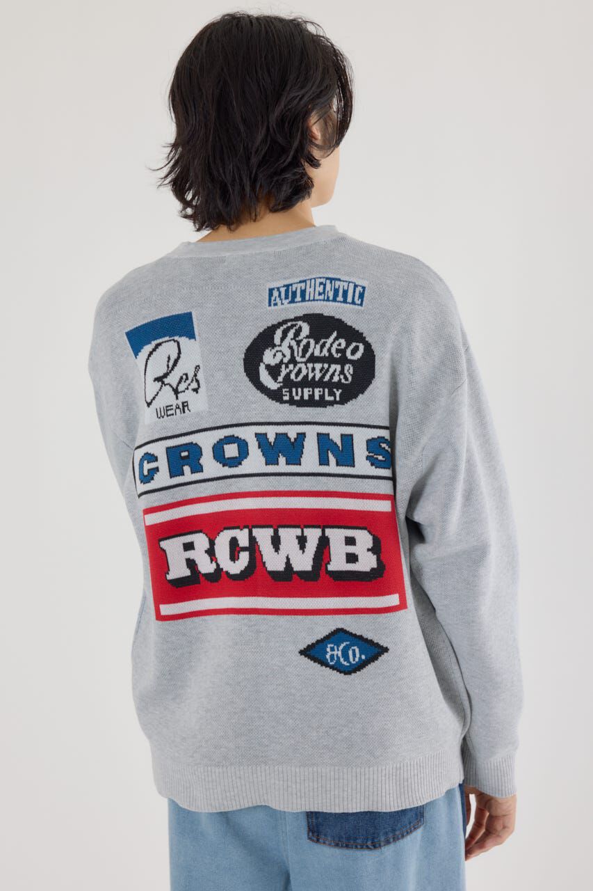 RODEO CROWNS「SIGNSニットカーディガン」|カーディガン|