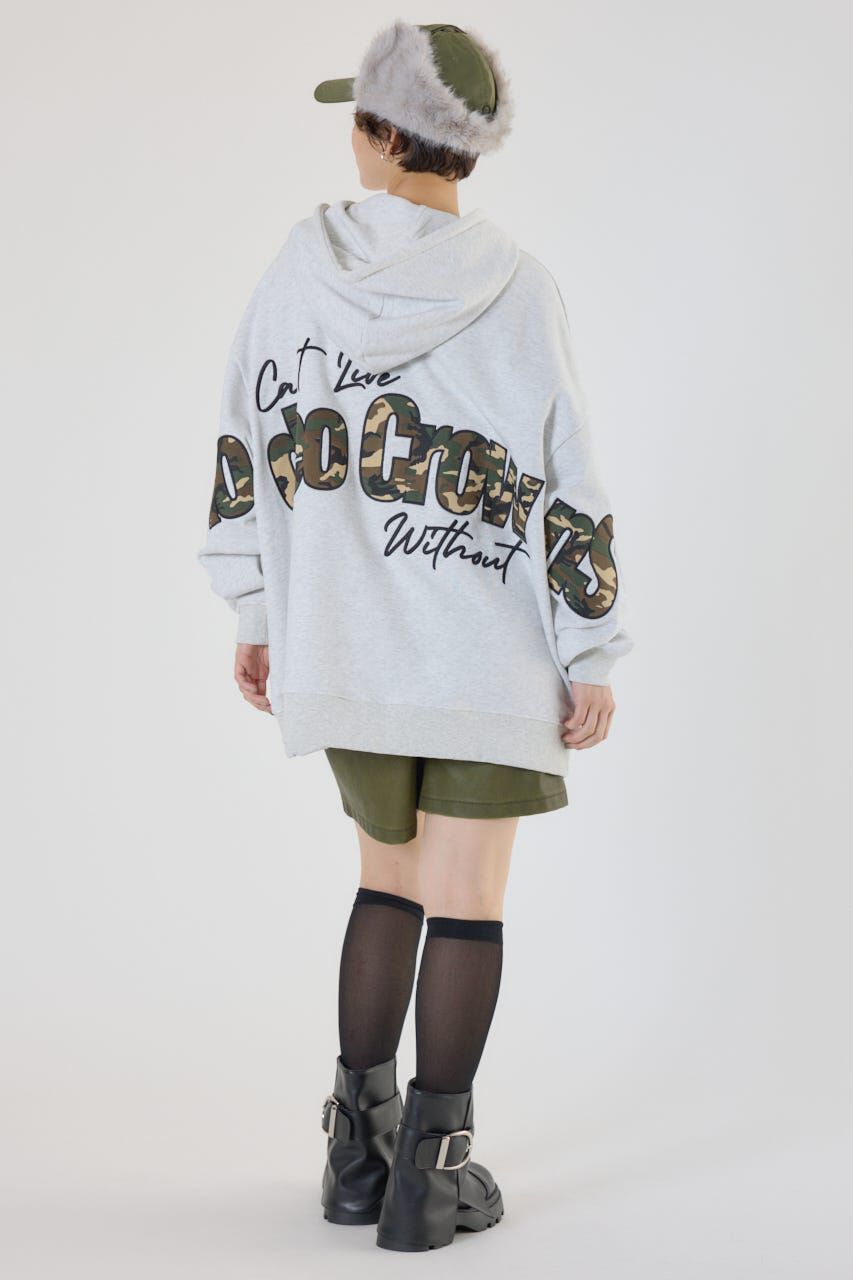 RODEO CROWNS「ロゴアップリケルーズパーカー」|パーカー|