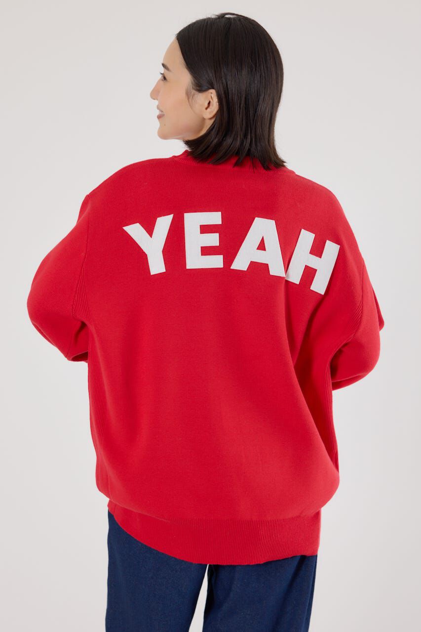 RODEO CROWNS「フェルトアップリケニットトップス」|ニット・セーター|