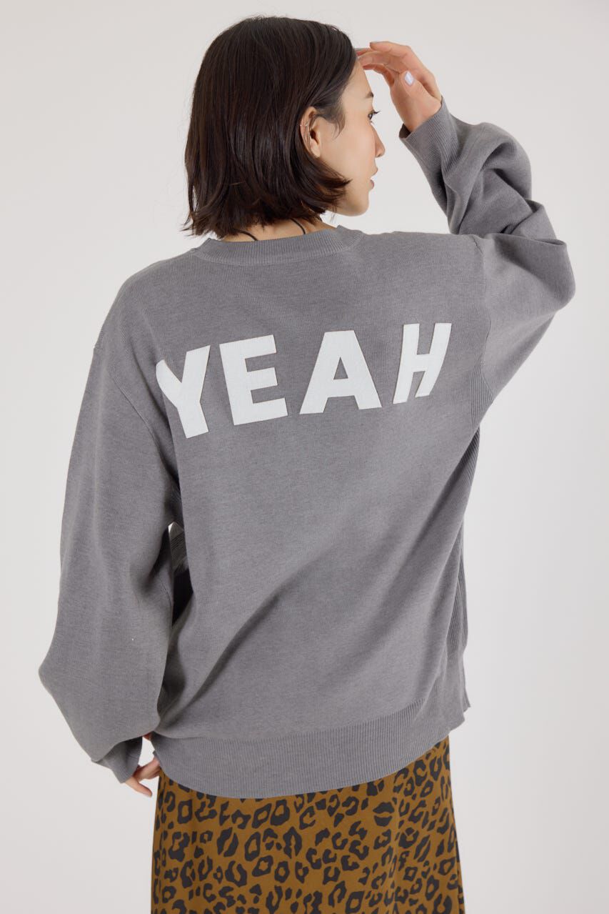 RODEO CROWNS「フェルトアップリケニットトップス」|ニット・セーター|