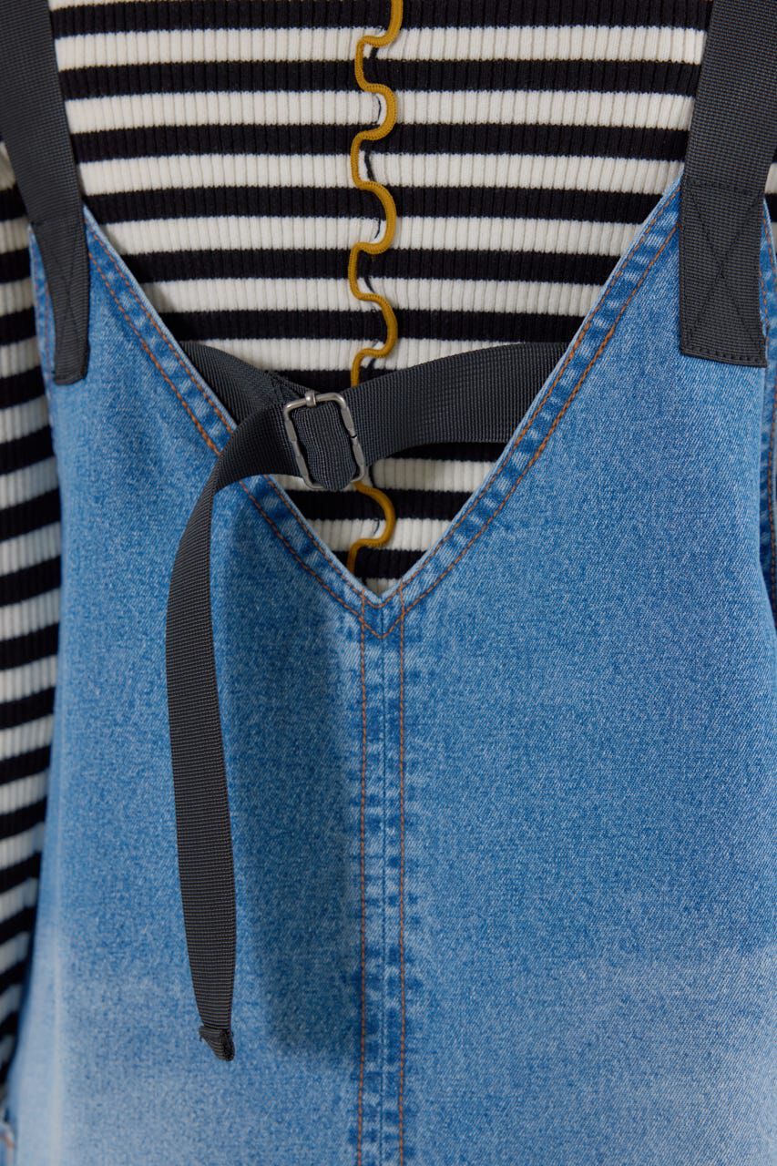 RODEO CROWNS「フロントジップジャンパースカート」|ワンピース|