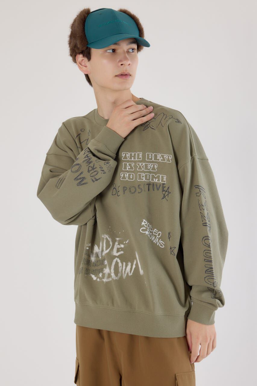 RODEO CROWNS「DRAWING スウェット」|パーカー|