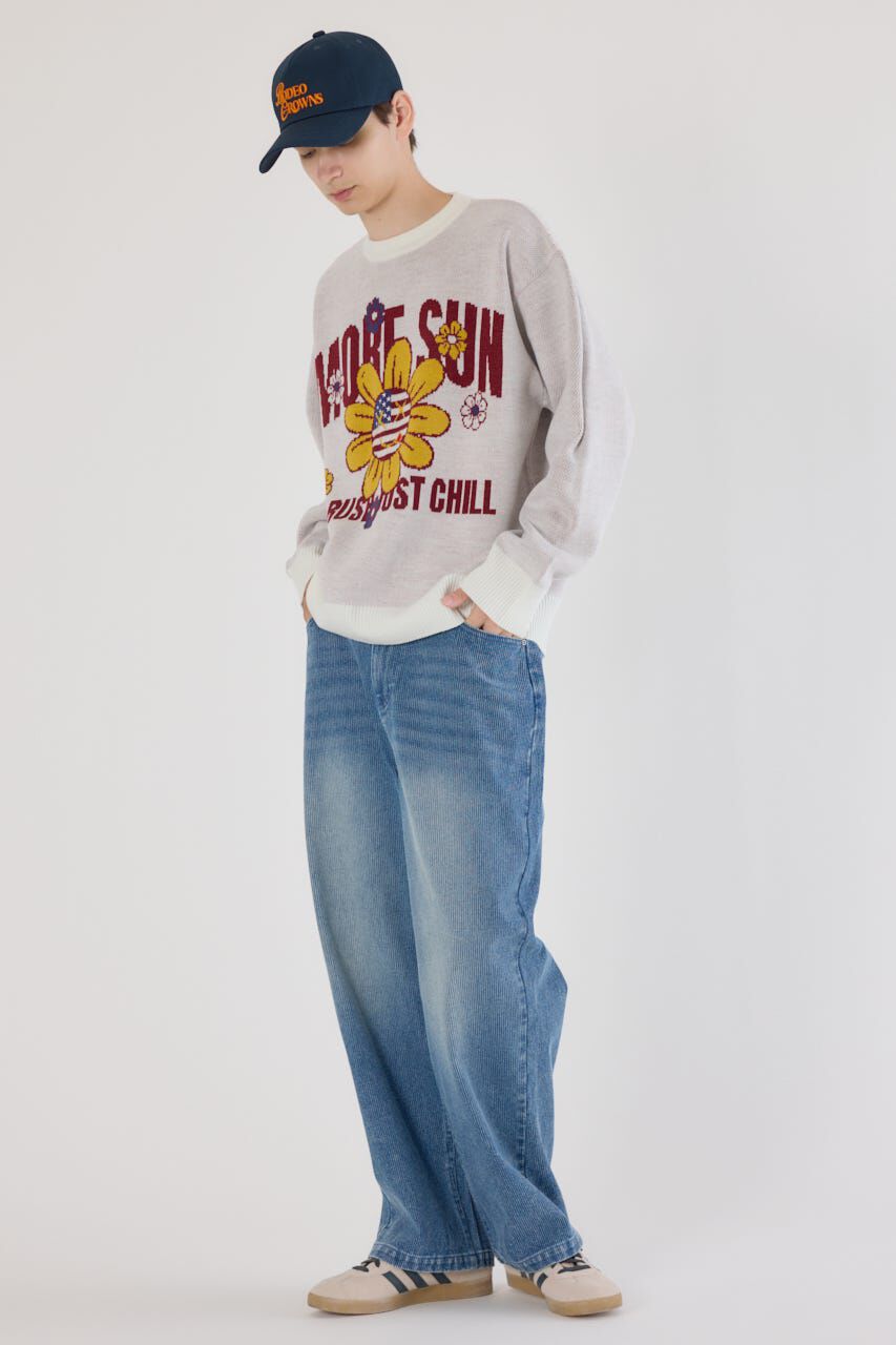 RODEO CROWNS「アメリカンフラワーニット」|ニット・セーター|