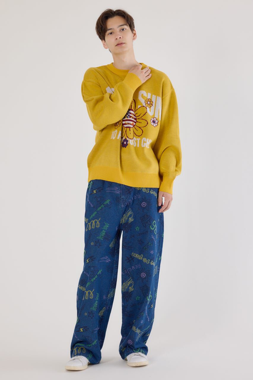 RODEO CROWNS「アメリカンフラワーニット」|ニット・セーター|