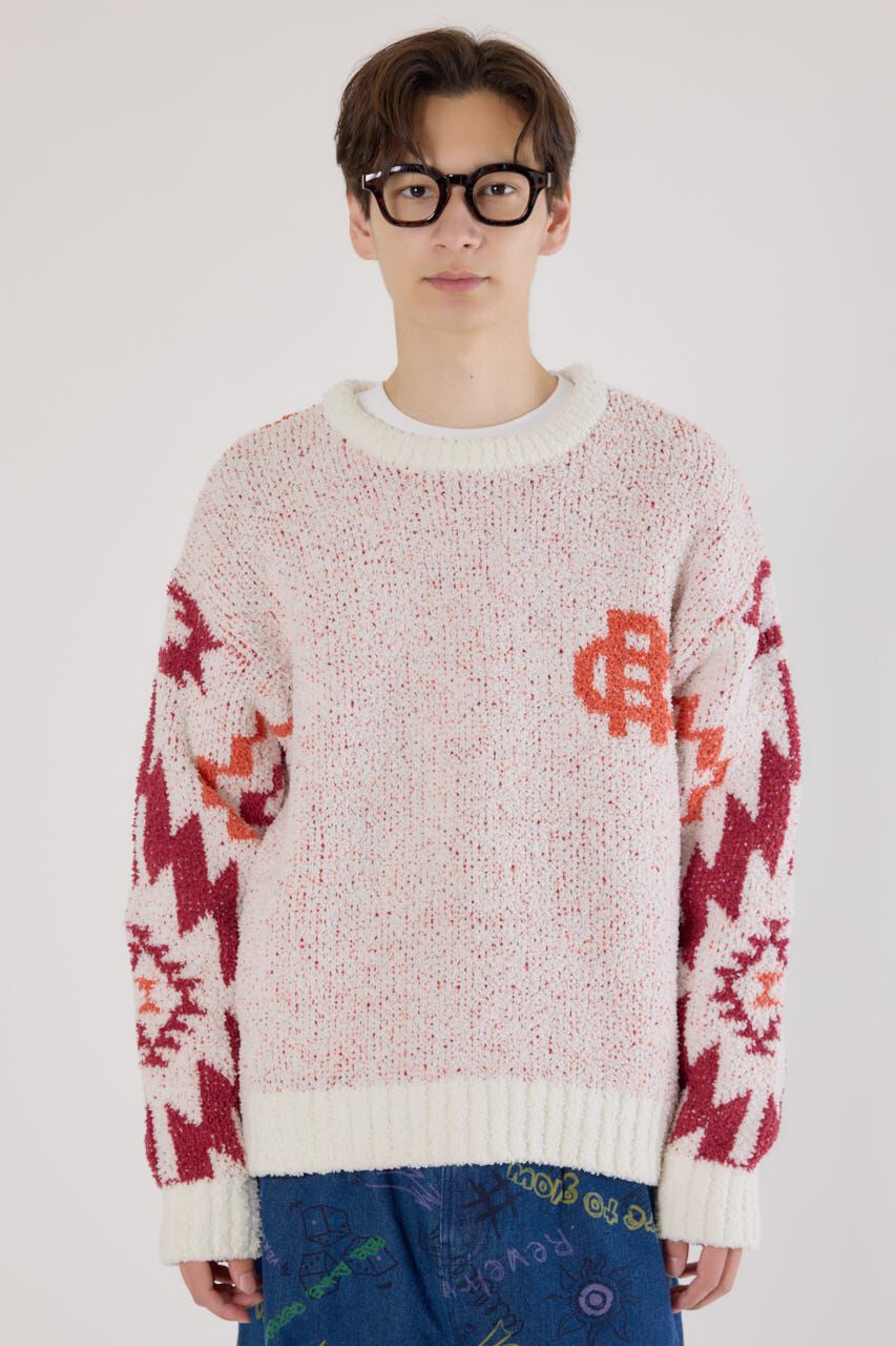 RODEO CROWNS「オルテガジャカードニット」|ニット・セーター|