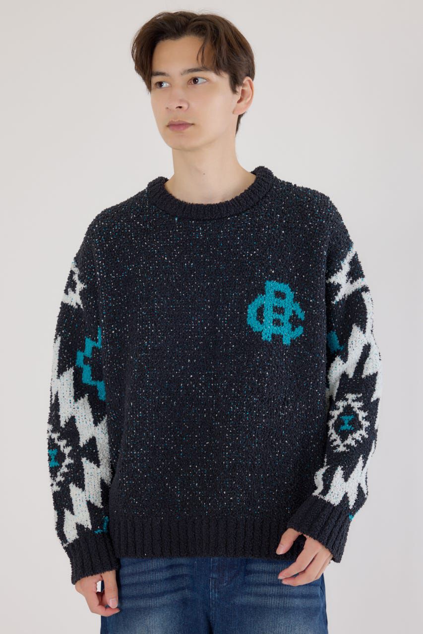 RODEO CROWNS「オルテガジャカードニット」|ニット・セーター|