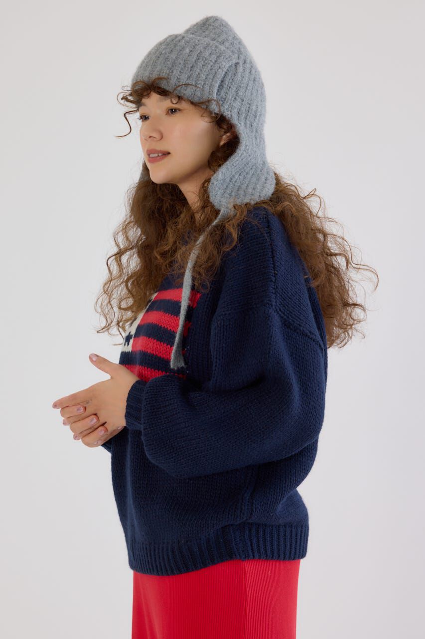 RODEO CROWNS「ローゲージジャガードニットトップス」|ニット・セーター|