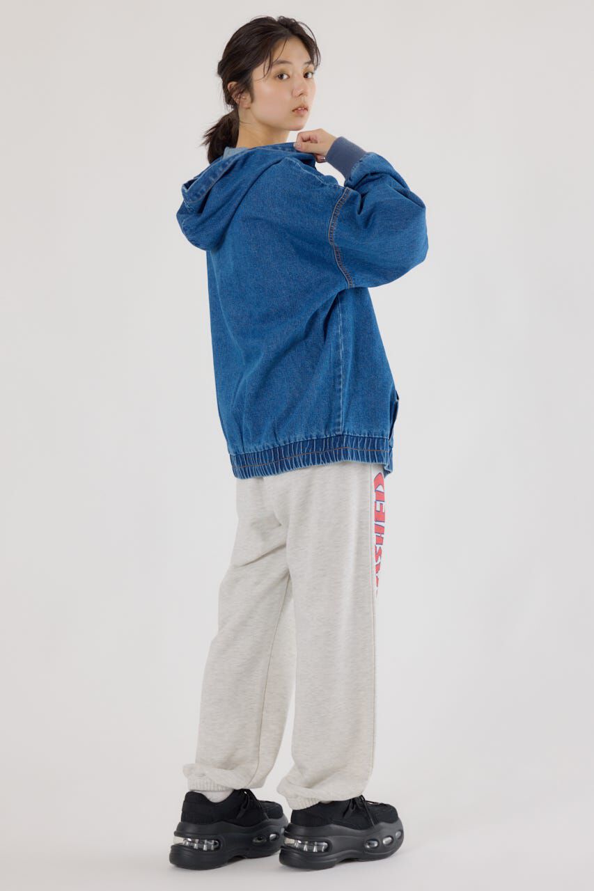 RODEO CROWNS「(THRASHER) デニムフードブルゾン」|ブルゾン・スタジャン|