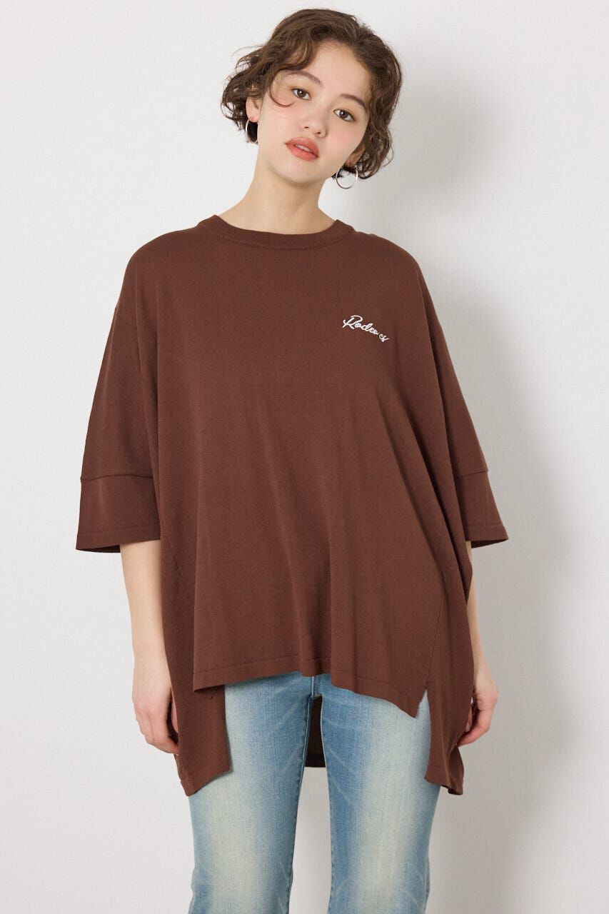 RODEO CROWNS「ドッキングドルマンビッグニットトップス」|ニット・セーター|