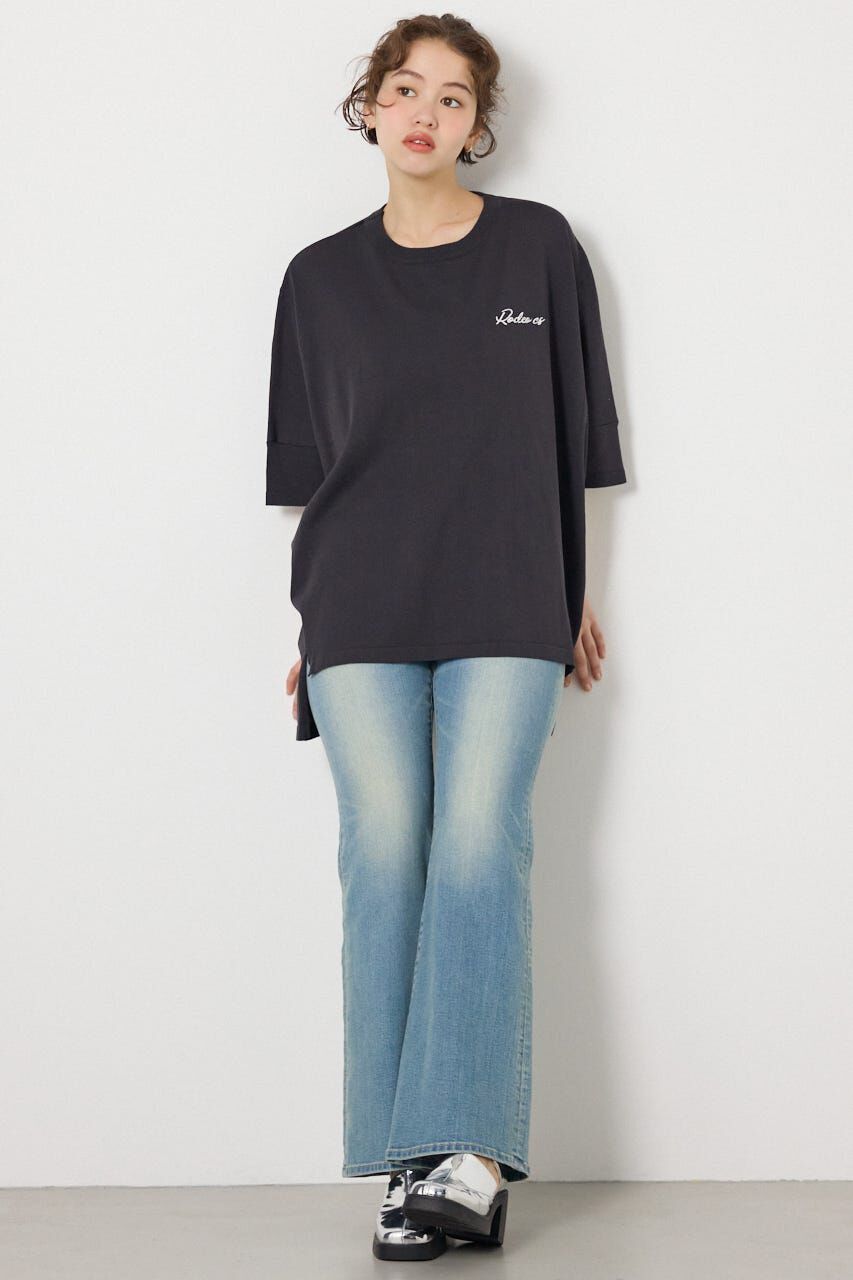 RODEO CROWNS「ドッキングドルマンビッグニットトップス」|ニット・セーター|