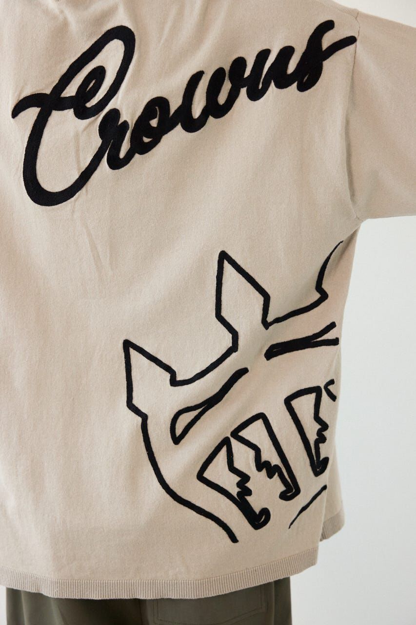 RODEO CROWNS「ビッグチェーン刺繍ニットトップス」|ニット・セーター|