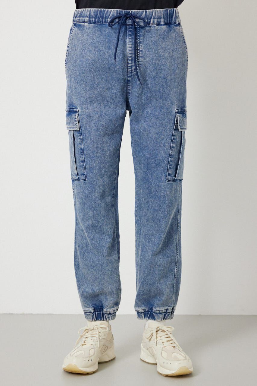 RODEO CROWNS「チルイージーデニムカーゴJOGパンツ」|デニム|