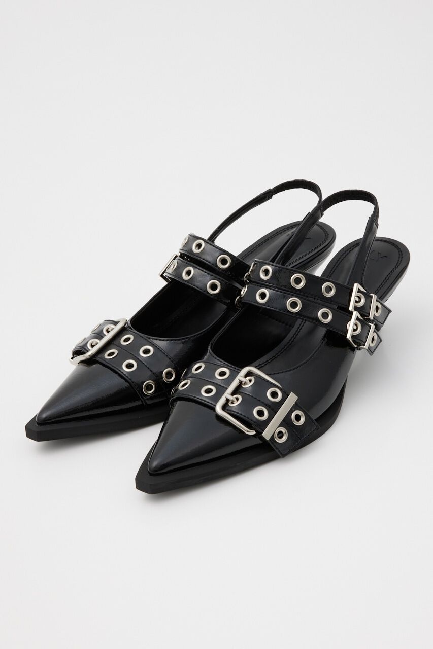 SLY「POINTED TOE BELTED サンダル」|サンダル|