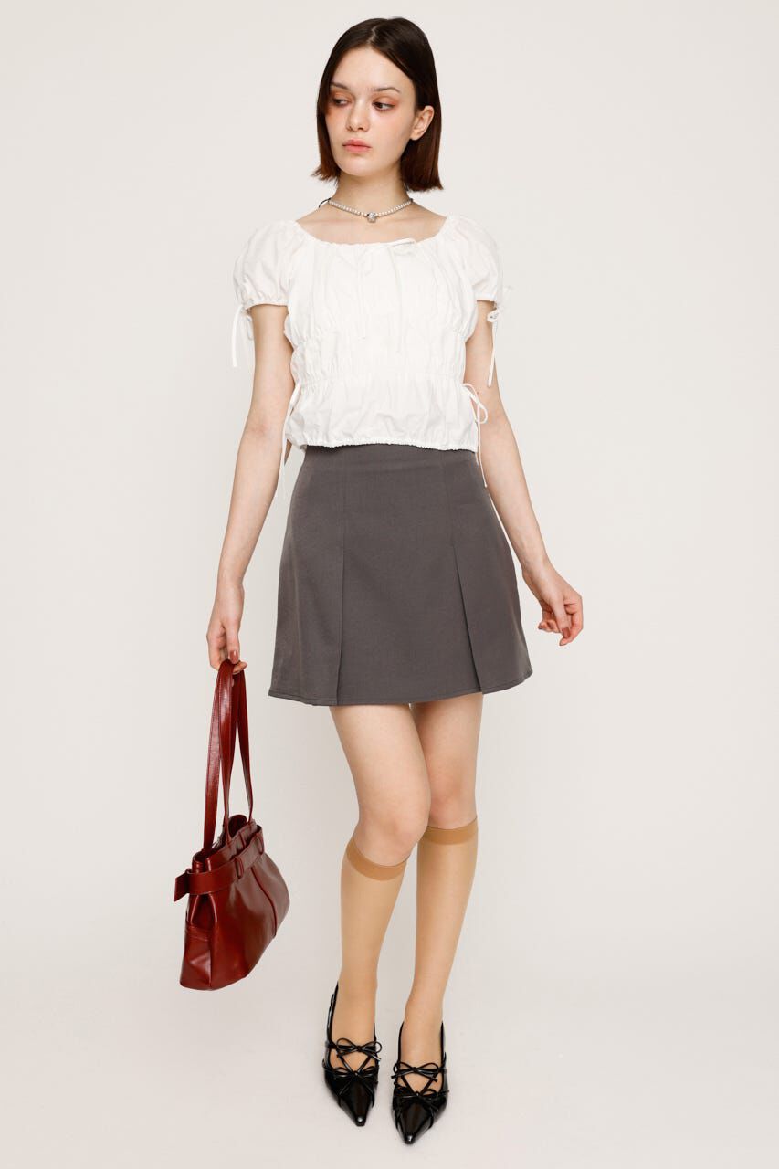 SLY「H／W SIMPLY スコート」|スカート|